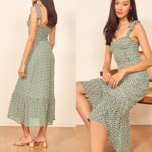 Reformation Nikita Dress in Venezuela Print